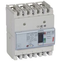 Disj puissance DPX³ 160 - magnéto-thermique - 36 kA - 4P - 80 A (420094)