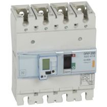 Disj puissance DPX³ 250 - électronique à unité de mesure - 25 kA - 4P - 40 A (420412)