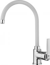 Mitigeur envier - KOME chrome/blanc (KOM12W)