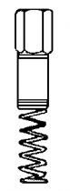 Crepine a 2 billes 3/8 2030003 (Z2030003)