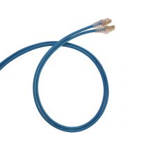 Cordon RJ45 LCS³ catégorie6 Haute Densité F/UTP blindé 100ohms - 3m - LSOH bleu (051543)