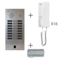 Kit Audio 2R 16Bp 2 Voice Programmé (KA83/216)