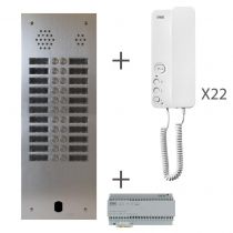 Kit Audio 2R 22Bp 2 Voice Programmé (KA83/222)