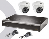 Kit Ahd 2 Camdom+1Dvr (1093/KAHDB)