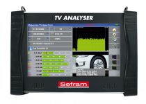 Mesureur de champs NUMERIQUE HD 4K H265, terrestre, satellite et cable (SEFRAM78804K)