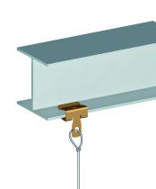 Attache bord de tôle pour plat de 8-14 mm. Par 25 pièces. (863123)