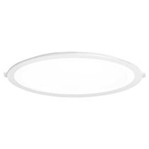 Downlight extra-plat 21mm polycarbonate 24W 4000K av/ driver déporté (EN-PLPC24/40)