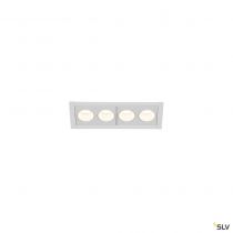 MILANDOS 4, encastré de plafond intérieur, blanc, LED, 8W, 2700K (1005409)