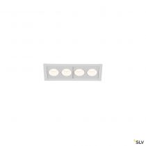 MILANDOS 4, encastré de plafond intérieur, blanc, LED, 8W, 3000K (1005410)