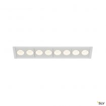 MILANDOS 8, encastré de plafond intérieur, blanc, LED, 16W, 3000K (1005426)