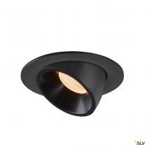 NUMINOS® GIMBLE L, encastré de plafond intérieur, 20°, noir, LED, 25,4W, 2700K (1005975)