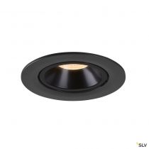 NUMINOS® GIMBLE L, encastré de plafond intérieur, 20°, noir, LED, 25,4W, 2700K (1005975)