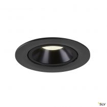 NUMINOS® GIMBLE L, encastré de plafond intérieur, 20°, noir, LED, 25,4W, 4000K (1006011)