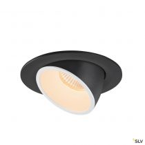 NUMINOS® GIMBLE L, encastré de plafond intérieur, 20°, noir/blanc, LED, 25,4W, 2700K (1005976)