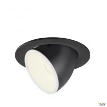 NUMINOS® GIMBLE L, encastré de plafond intérieur, 20°, noir/blanc, LED, 25,4W, 4000K (1006012)