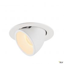 NUMINOS® GIMBLE L, encastré de plafond intérieur, 55°, blanc, LED, 25,4W, 3000K (1006009)