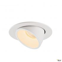 NUMINOS® GIMBLE L, encastré de plafond intérieur, 55°, blanc, LED, 25,4W, 3000K (1006009)