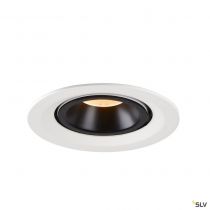 NUMINOS® GIMBLE M, encastré de plafond intérieur, 40°, blanc/noir, LED, 17,5W, 2700K (1005933)