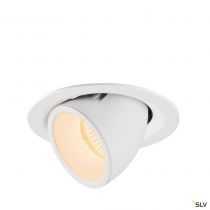 NUMINOS® GIMBLE M, encastré de plafond intérieur, 55°, blanc, LED, 17,5W, 2700K (1005937)