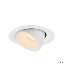 NUMINOS® GIMBLE M, encastré de plafond intérieur, 55°, blanc, LED, 17,5W, 2700K (1005937)