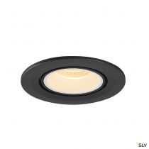 NUMINOS® GIMBLE S, encastré de plafond intérieur, 20°, noir/blanc, LED, 8,6W, 3000K (1005886)