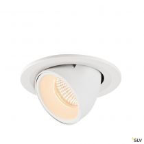 NUMINOS® GIMBLE S, encastré de plafond intérieur, 40°, blanc, LED, 8,6W, 2700K (1005880)