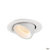 NUMINOS® GIMBLE S, encastré de plafond intérieur, 40°, blanc, LED, 8,6W, 2700K (1005880)