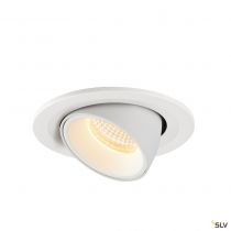 NUMINOS® GIMBLE S, encastré de plafond intérieur, 40°, blanc, LED, 8,6W, 3000K (1005898)