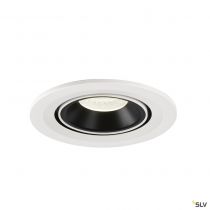 NUMINOS® GIMBLE S, encastré de plafond intérieur, 40°, blanc/noir, LED, 8,6W, 4000K (1005915)