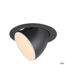 NUMINOS® GIMBLE XL, encastré de plafond intérieur, 40°, noir/blanc, LED, 37,4W, 2700K (1006033)