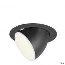 NUMINOS® GIMBLE XL, encastré de plafond intérieur, 40°, noir/blanc, LED, 37,4W, 4000K (1006069)