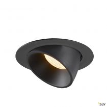 NUMINOS® GIMBLE XL, encastré de plafond intérieur, 55°, noir, LED, 37,4W, 3000K (1006053)