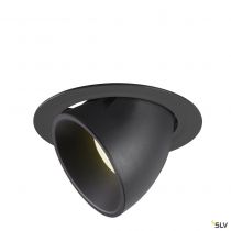 NUMINOS® GIMBLE XL, encastré de plafond intérieur, 55°, noir, LED, 37,4W, 4000K (1006071)