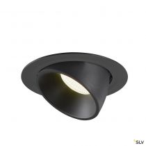 NUMINOS® GIMBLE XL, encastré de plafond intérieur, 55°, noir, LED, 37,4W, 4000K (1006071)