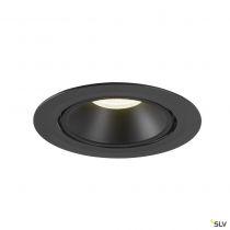 NUMINOS® GIMBLE XL, encastré de plafond intérieur, 55°, noir, LED, 37,4W, 4000K (1006071)