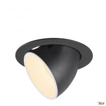 NUMINOS® GIMBLE XL, encastré de plafond intérieur, 55°, noir/blanc, LED, 37,4W, 3000K (1006054)