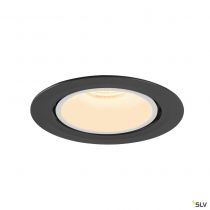 NUMINOS® GIMBLE XL, encastré de plafond intérieur, 55°, noir/blanc, LED, 37,4W, 3000K (1006054)