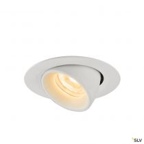 NUMINOS® GIMBLE XS, encastré de plafond intérieur, 20°, blanc, LED, 7W, 3000K (1005841)