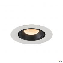 NUMINOS® GIMBLE XS, encastré de plafond intérieur, 20°, blanc/noir, LED, 7W, 2700K (1005822)