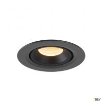 NUMINOS® GIMBLE XS, encastré de plafond intérieur, 20°, noir, LED, 7W, 3000K (1005831)