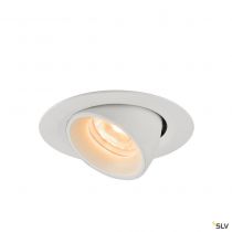 NUMINOS® GIMBLE XS, encastré de plafond intérieur, 40°, blanc, LED, 7W, 2700K (1005826)