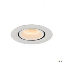 NUMINOS® GIMBLE XS, encastré de plafond intérieur, 40°, blanc, LED, 7W, 2700K (1005826)