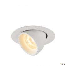 NUMINOS® GIMBLE XS, encastré de plafond intérieur, 40°, blanc, LED, 7W, 3000K (1005844)