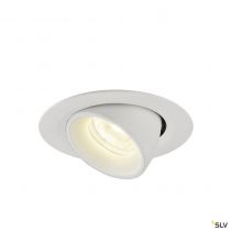 NUMINOS® GIMBLE XS, encastré de plafond intérieur, 40°, blanc, LED, 7W, 4000K (1005862)