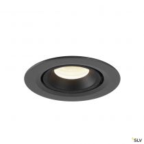 NUMINOS® GIMBLE XS, encastré de plafond intérieur, 40°, noir, LED, 7W, 4000K (1005852)