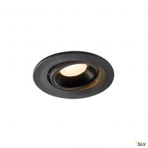 NUMINOS® MOVE S, encastré de plafond intérieur, orientable, 20°, noir, LED, 8,6W, 3000K (1005337)