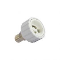 adaptateur base culot e14 vers gu10 blister (739881)