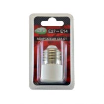 adaptateur base culot e27   vers e14  blister (739861)