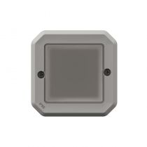 Adaptateur Plexo avec membrane souple pour Mosaic composable gris (069587L)