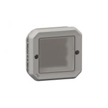 Adaptateur Plexo avec membrane souple pour Mosaic composable gris (069587L)